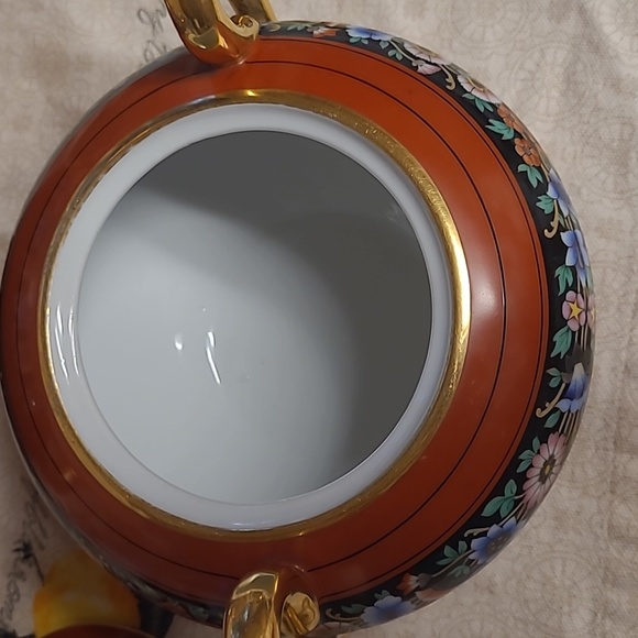 Antique Tea Pot 1 litre Rare with Sugar Bowl - Picture 13 of 14